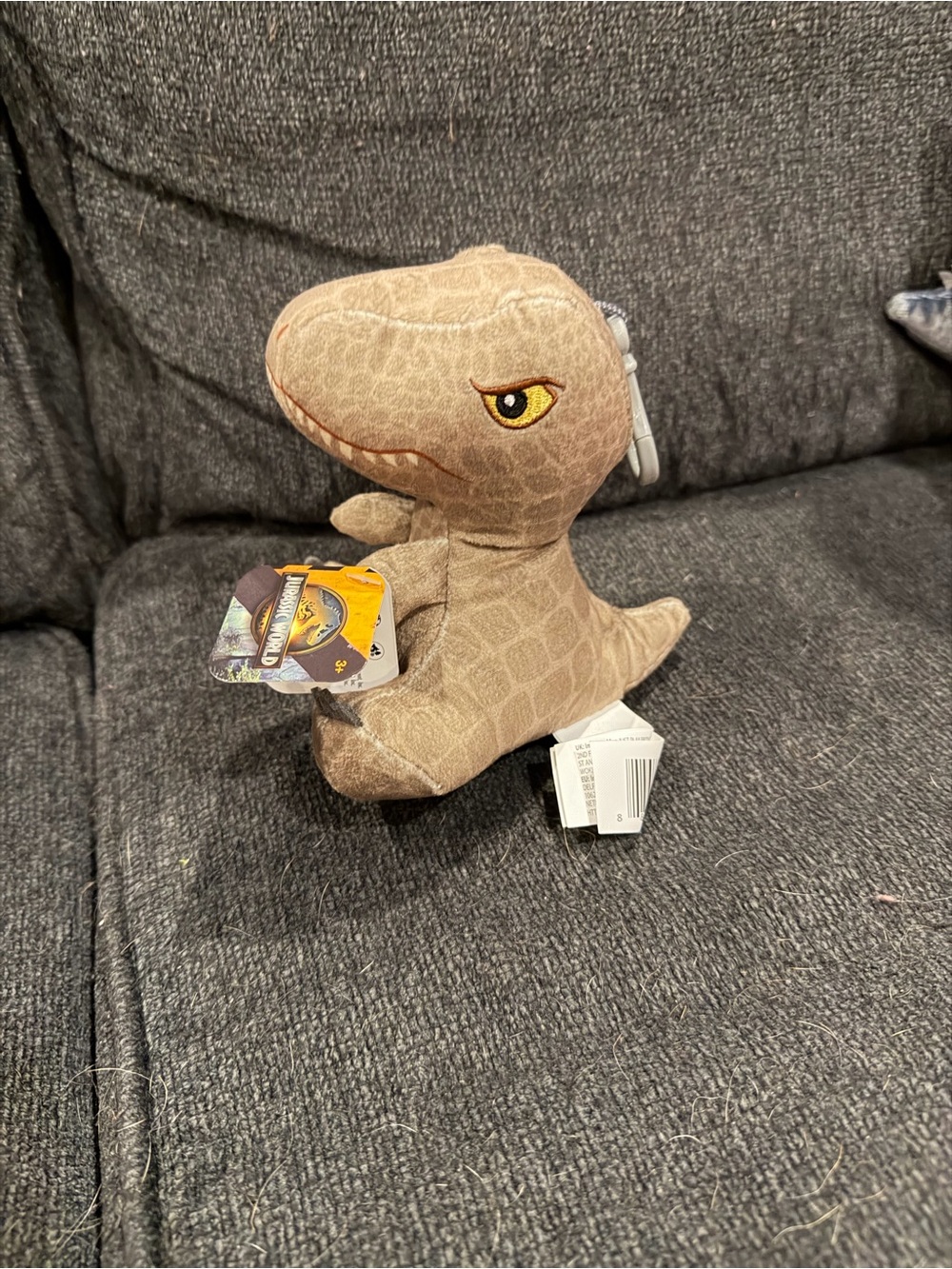 Jurassic world Brown dinosaur plush toy